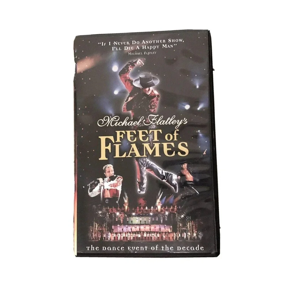 Michael Flatley's Feet‎ Of Flames (VHS, 1998, Clamshell) Dance Musical Movie